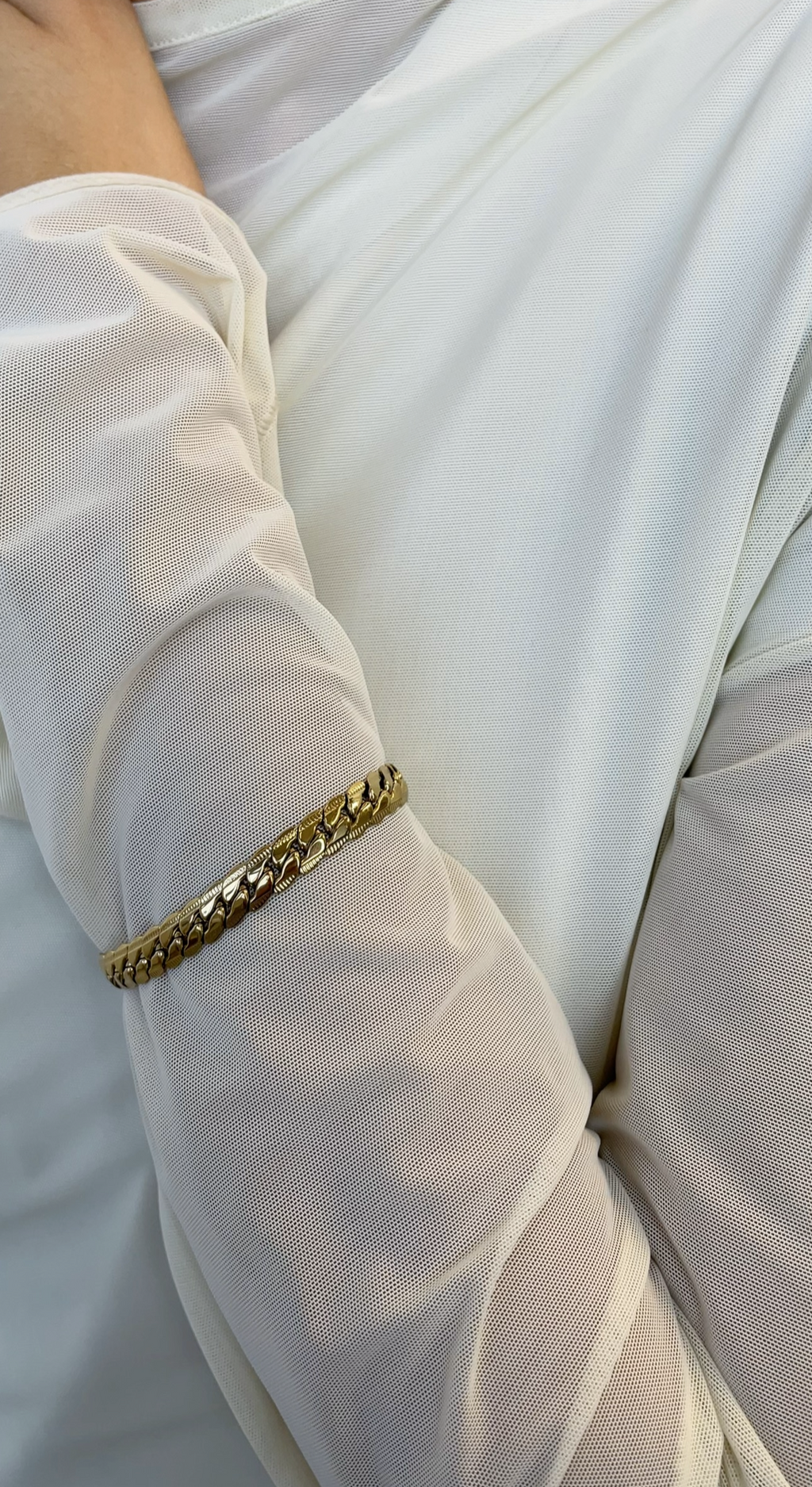 Bracelet Cuban Striped