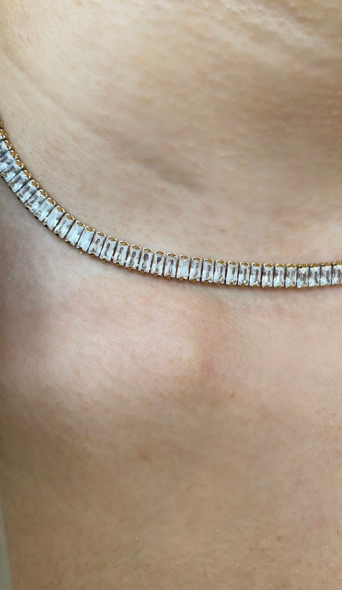 Collier Baguette