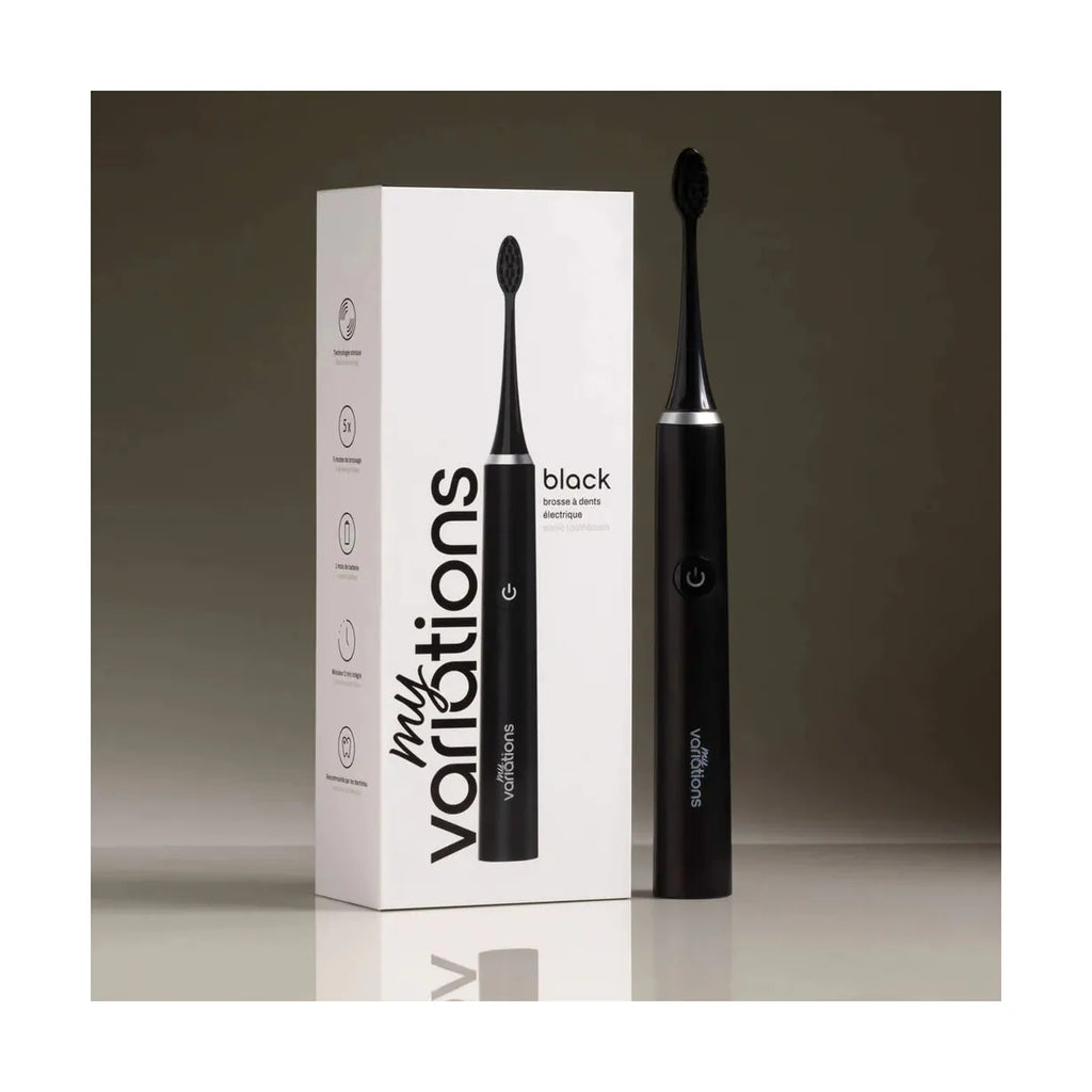 Brosse Noire + Étui + Support