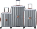 Set De 3 Valises Carrousel 2 - Argent