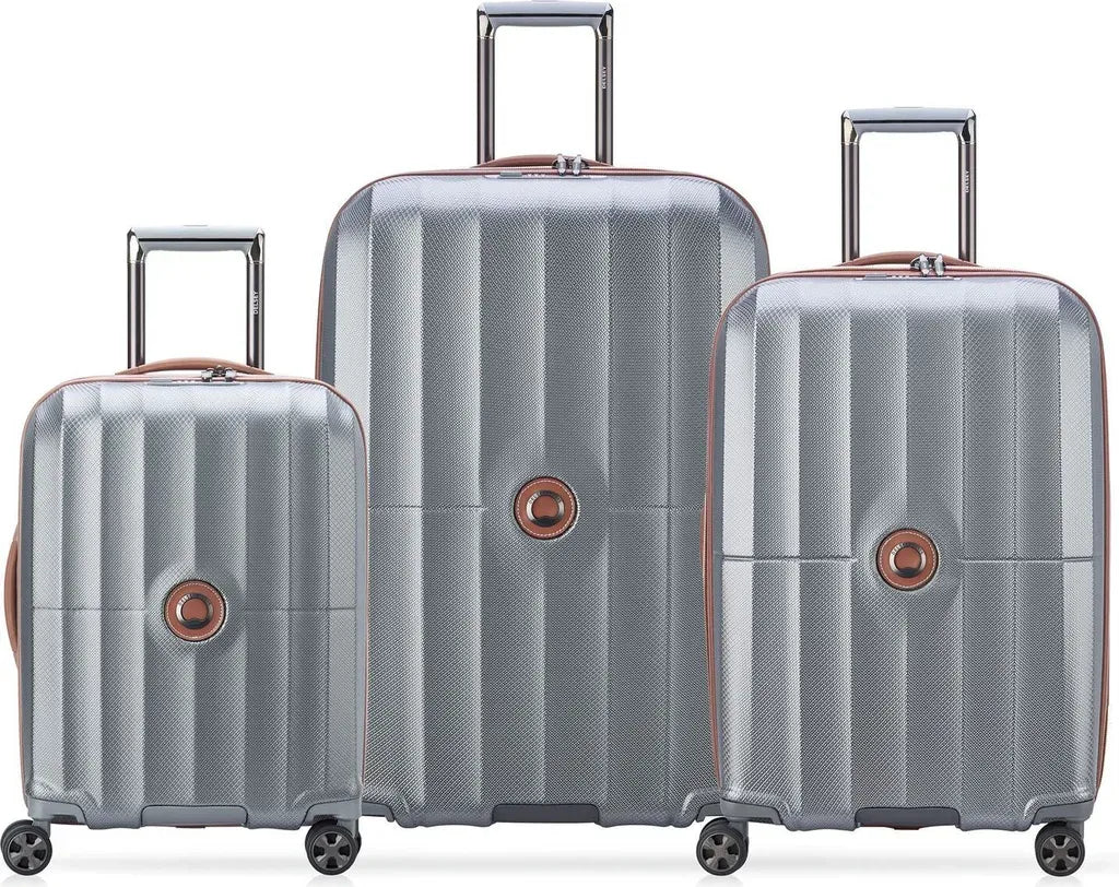 Set De 3 Valises Carrousel 2 - Argent