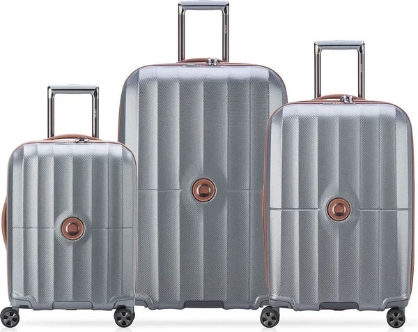 Set De 3 Valises Carrousel 2 - Argent