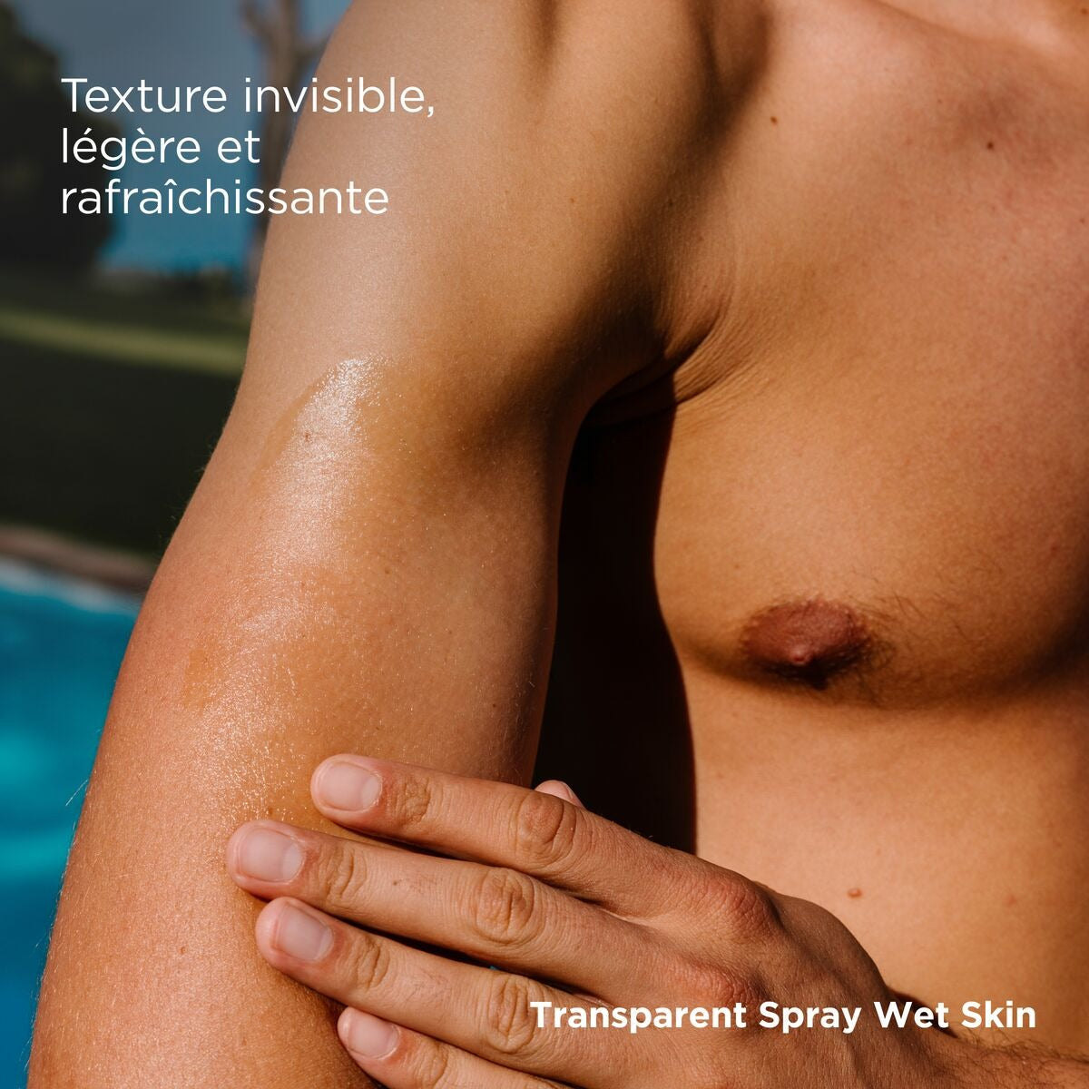 Transparent Wet Skin Spray Spf50