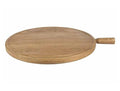 Planche À Servir Ronde Aspen - Bois De Chêne - Naturel