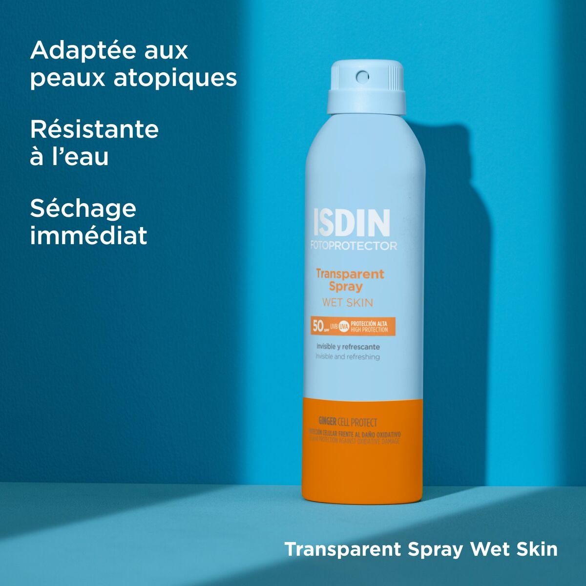 Transparent Wet Skin Spray Spf50