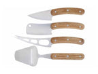 Set De Couteaux Fromage Aspen - Argent / Marron