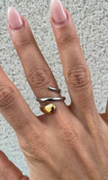 Bague Bicolor Snake