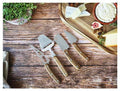 Set De Couteaux Fromage Aspen - Argent / Marron