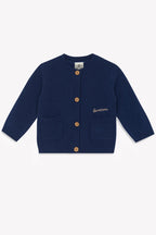 Cardigan - Bleu Bébé 100% Cachemire