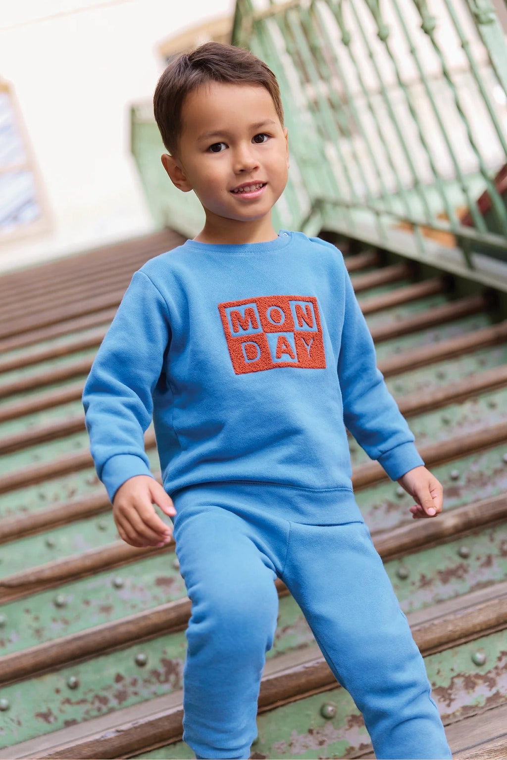Sweat - Smily Bleu