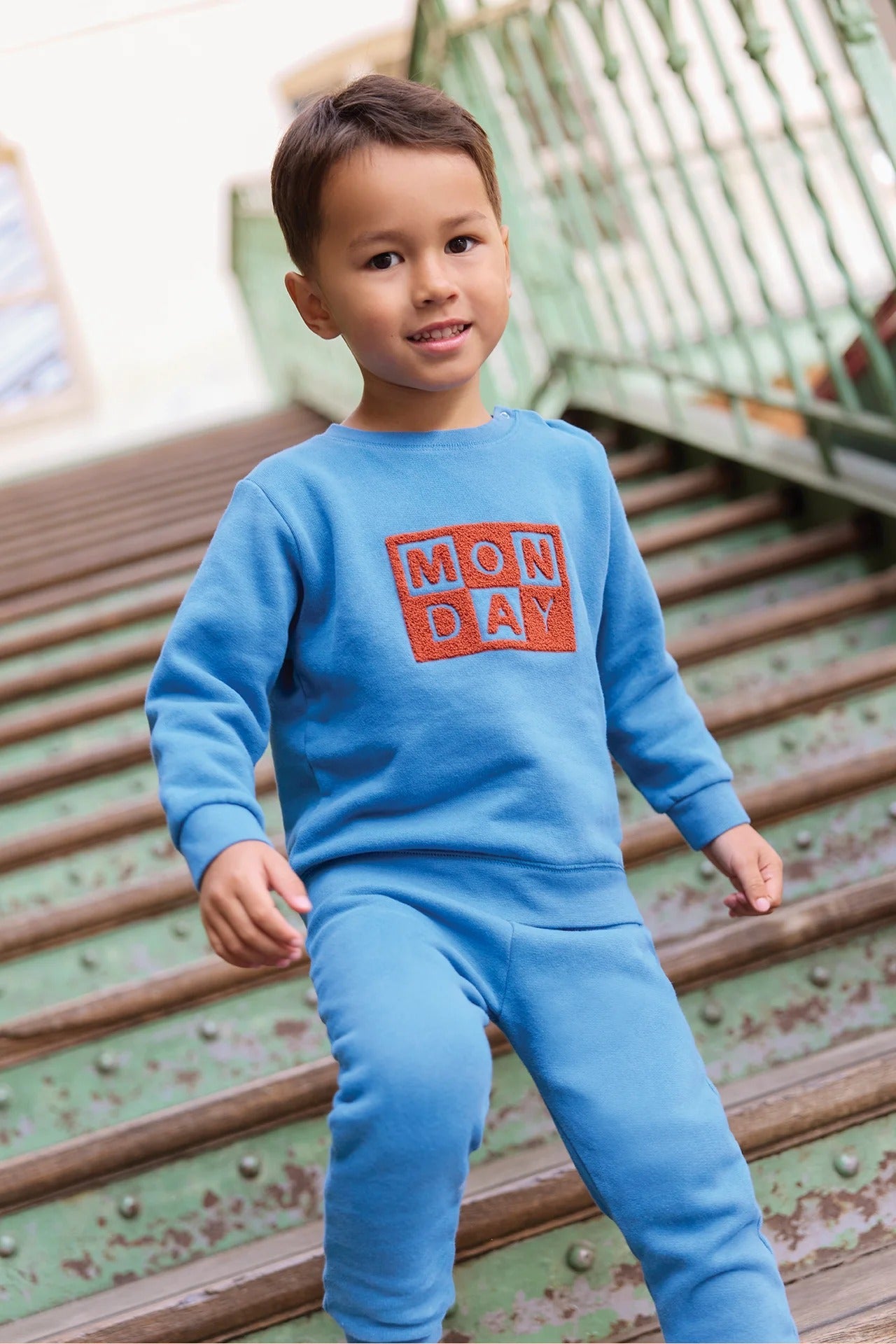 Sweat - Smily Bleu