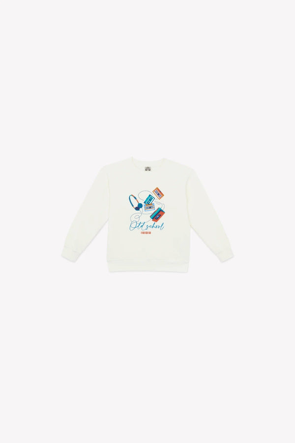 Sweat - Sandy Écru "Old School"