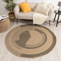 Nature - Tapis D'Intérieur/Extérieur - Polypropylène - Noir