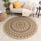 Nature - Tapis D'Intérieur/Extérieur - Polypropylène - Noir