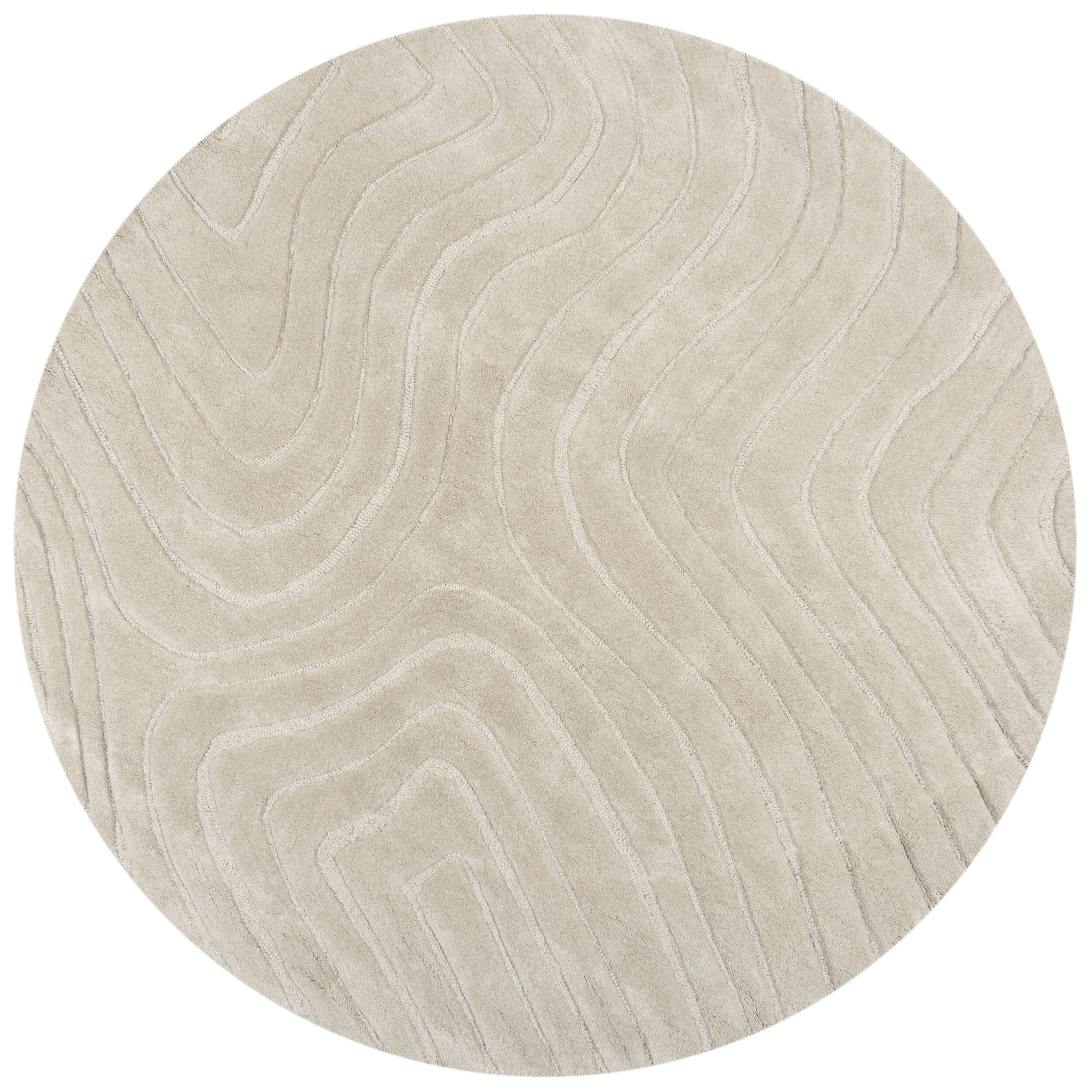 Mesmerise - Tapis En Laine Rond