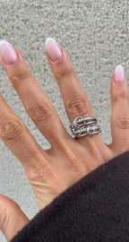 Bague Double Couture