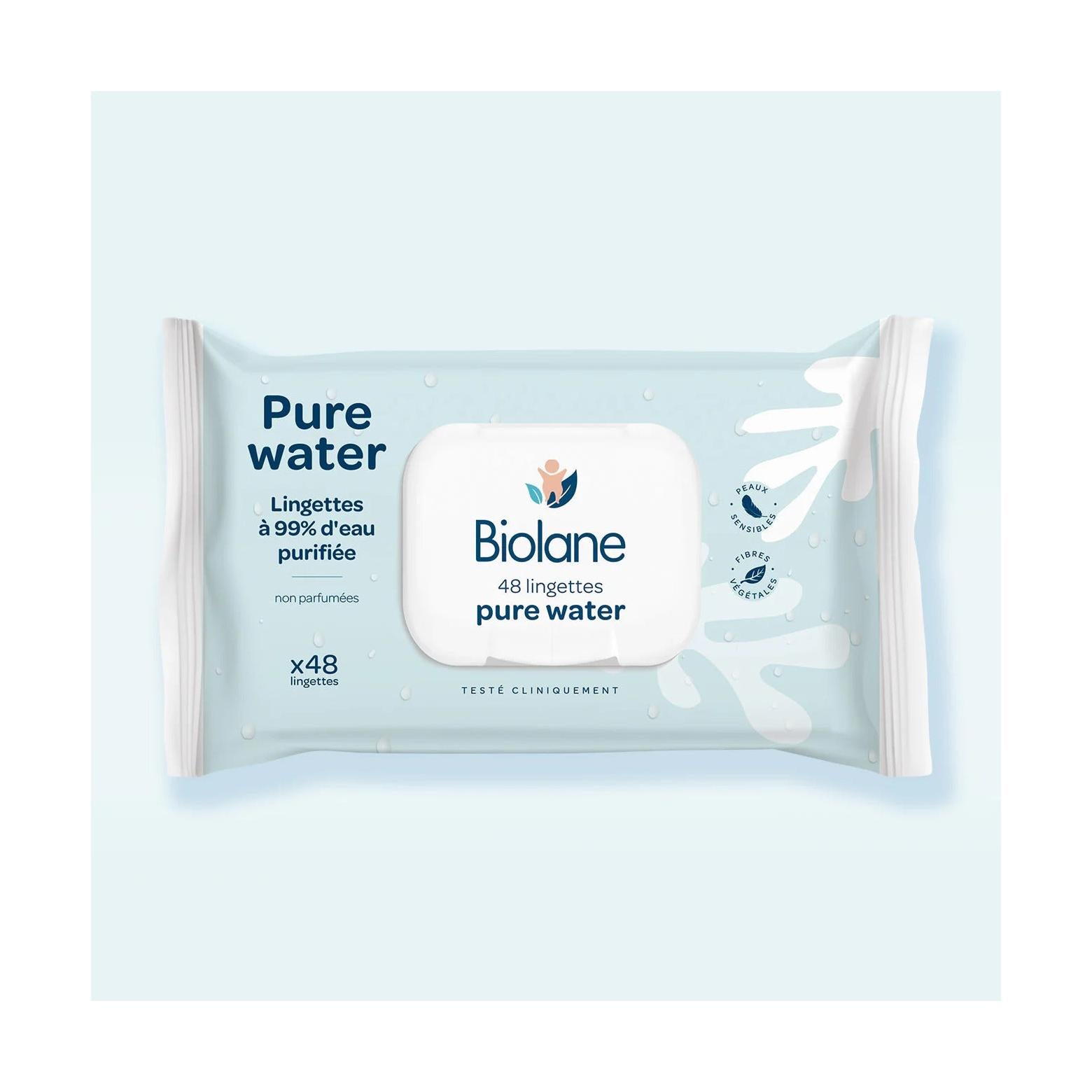 Lingettes Pure Water