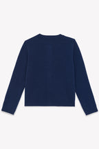 Cardigan - Bleu 100% Cachemire