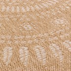 Nature - Tapis D'Intérieur/Extérieur - Polypropylène - Blanc