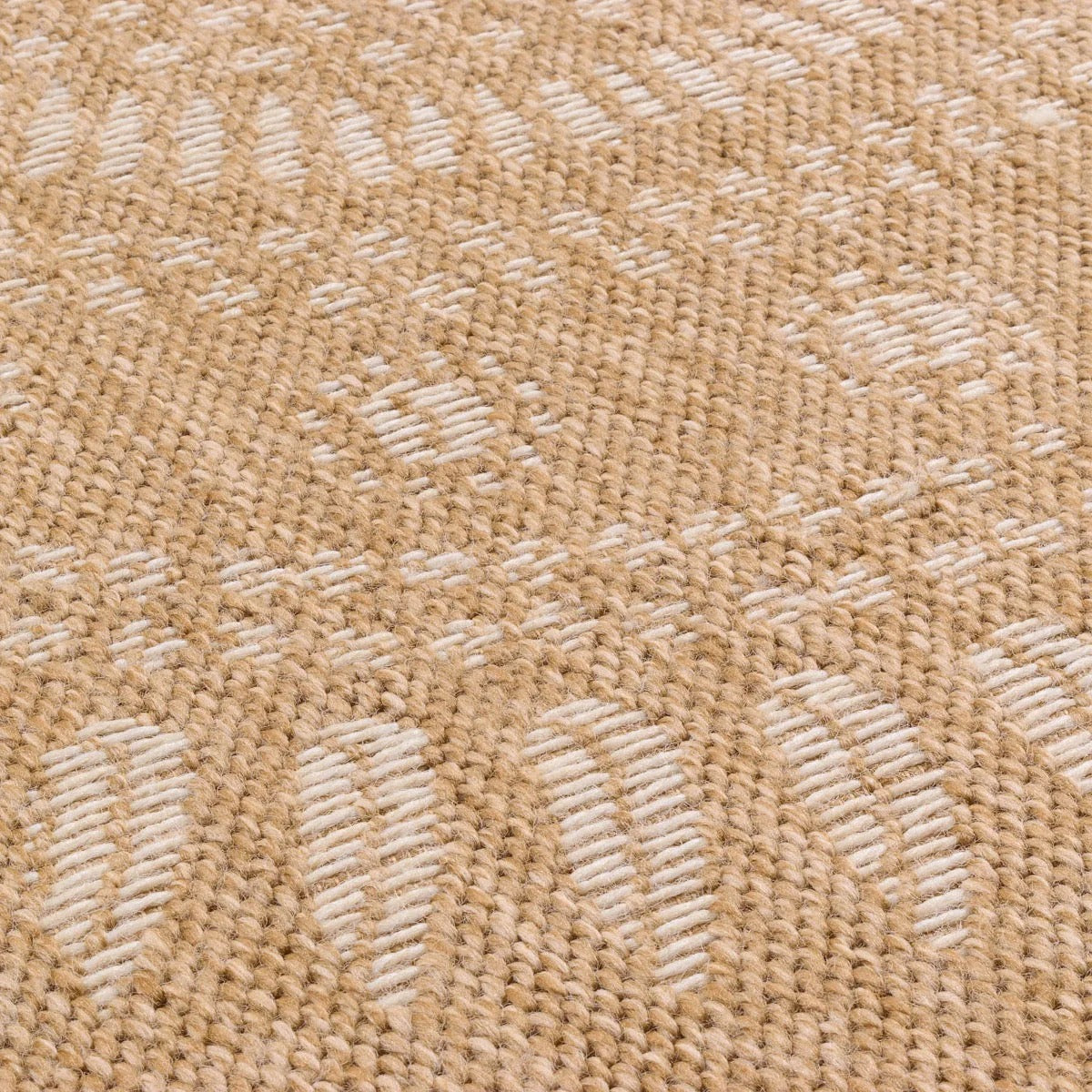 Nature - Tapis D'Intérieur/Extérieur - Polypropylène - Blanc