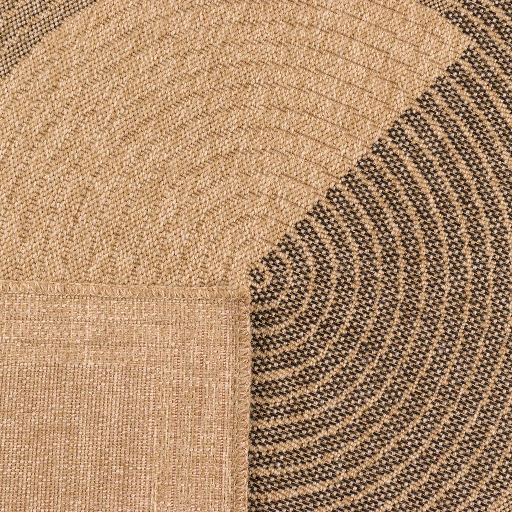 Nature - Tapis D'Intérieur/Extérieur - Polypropylène - Noir