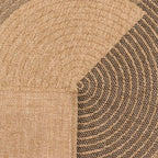 Nature - Tapis D'Intérieur/Extérieur - Polypropylène - Noir
