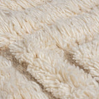 Greek Key - Tapis Shaggy En Laine