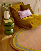 Rayon Tendre - Tapis D'Intérieur - Laine/Coton - Multi