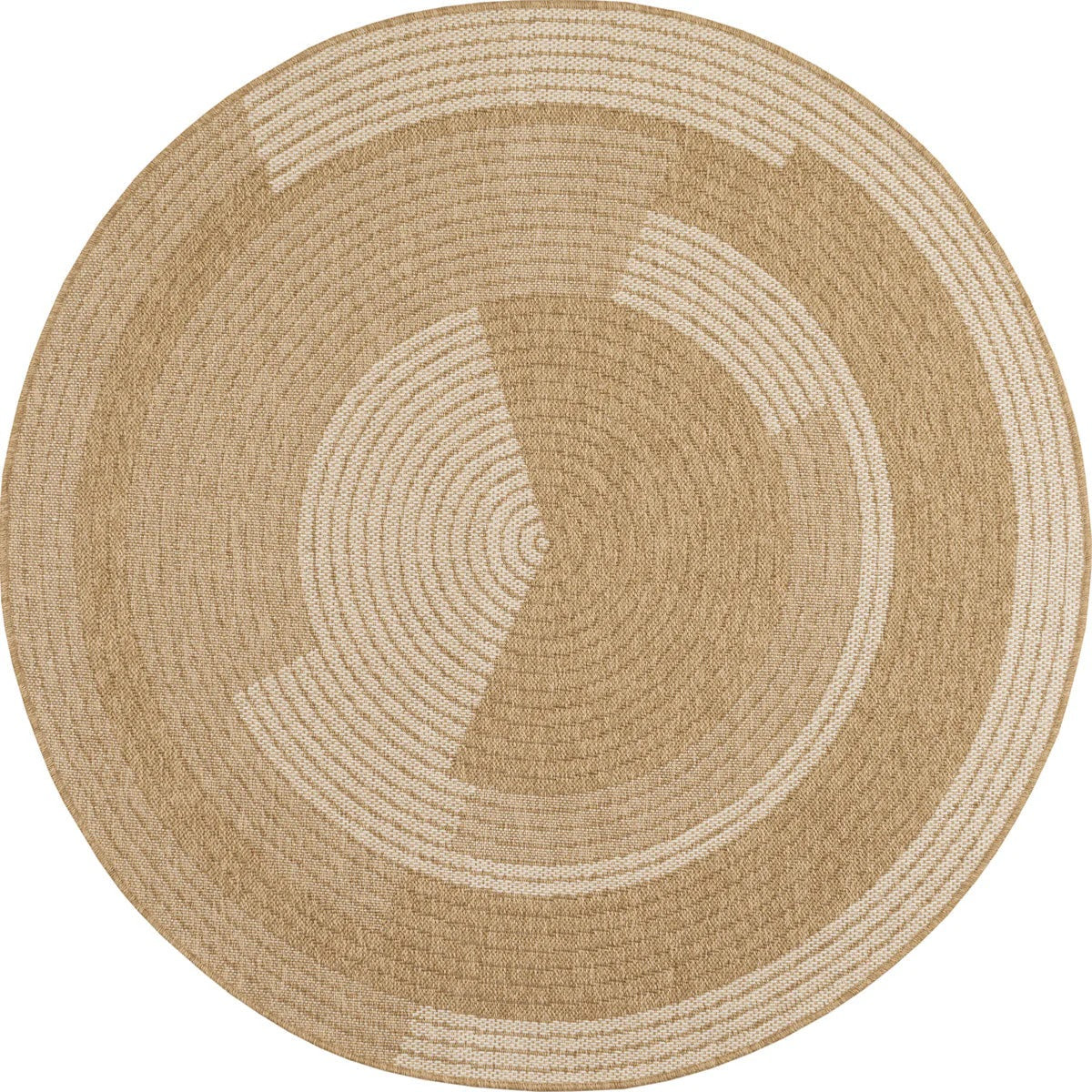 Nature - Tapis D'Intérieur/Extérieur - Polypropylène - Blanc