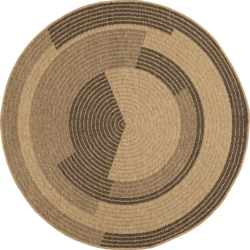 Nature - Tapis D'Intérieur/Extérieur - Polypropylène - Noir