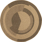 Nature - Tapis D'Intérieur/Extérieur - Polypropylène - Noir