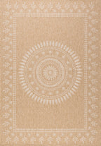 Nature - Tapis D'Intérieur/Extérieur - Polypropylène - Blanc