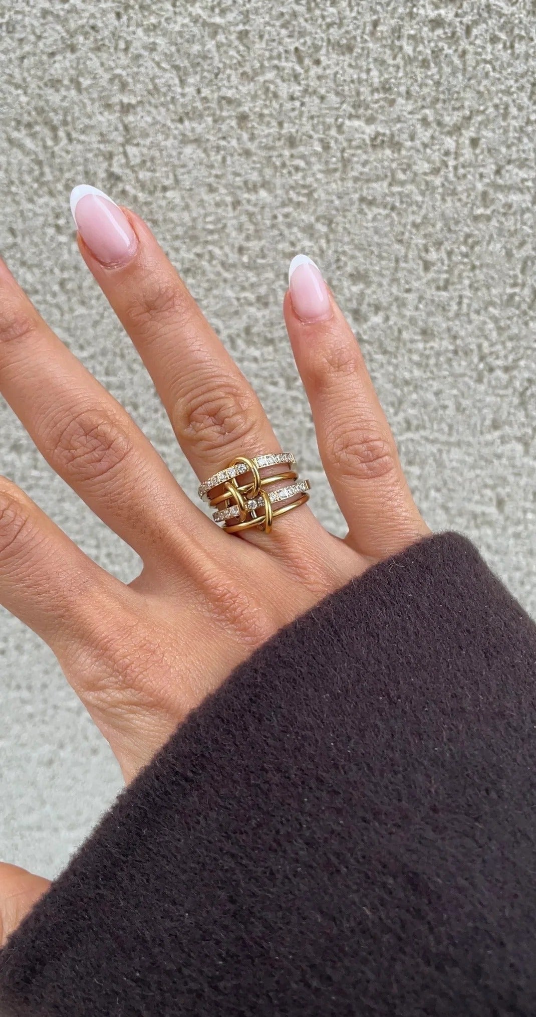 Bague Double Couture