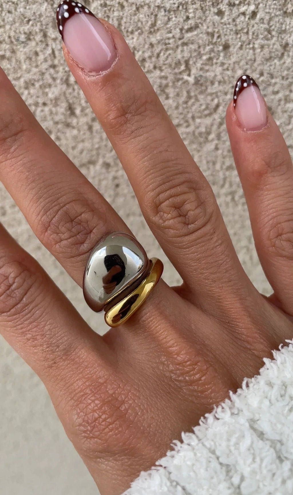 Bague Chunky Embrace