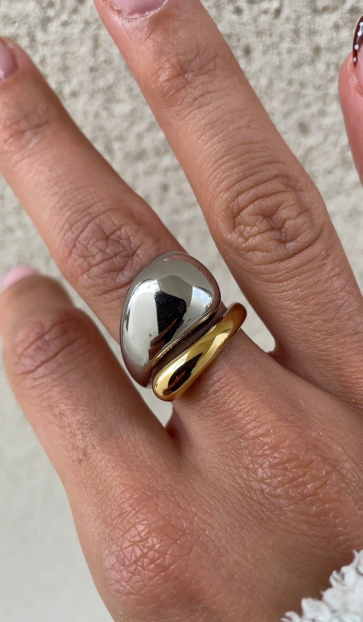 Bague Chunky Embrace