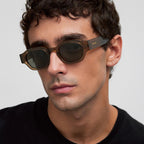 Lunettes De Soleil Chinua Greige - Olive
