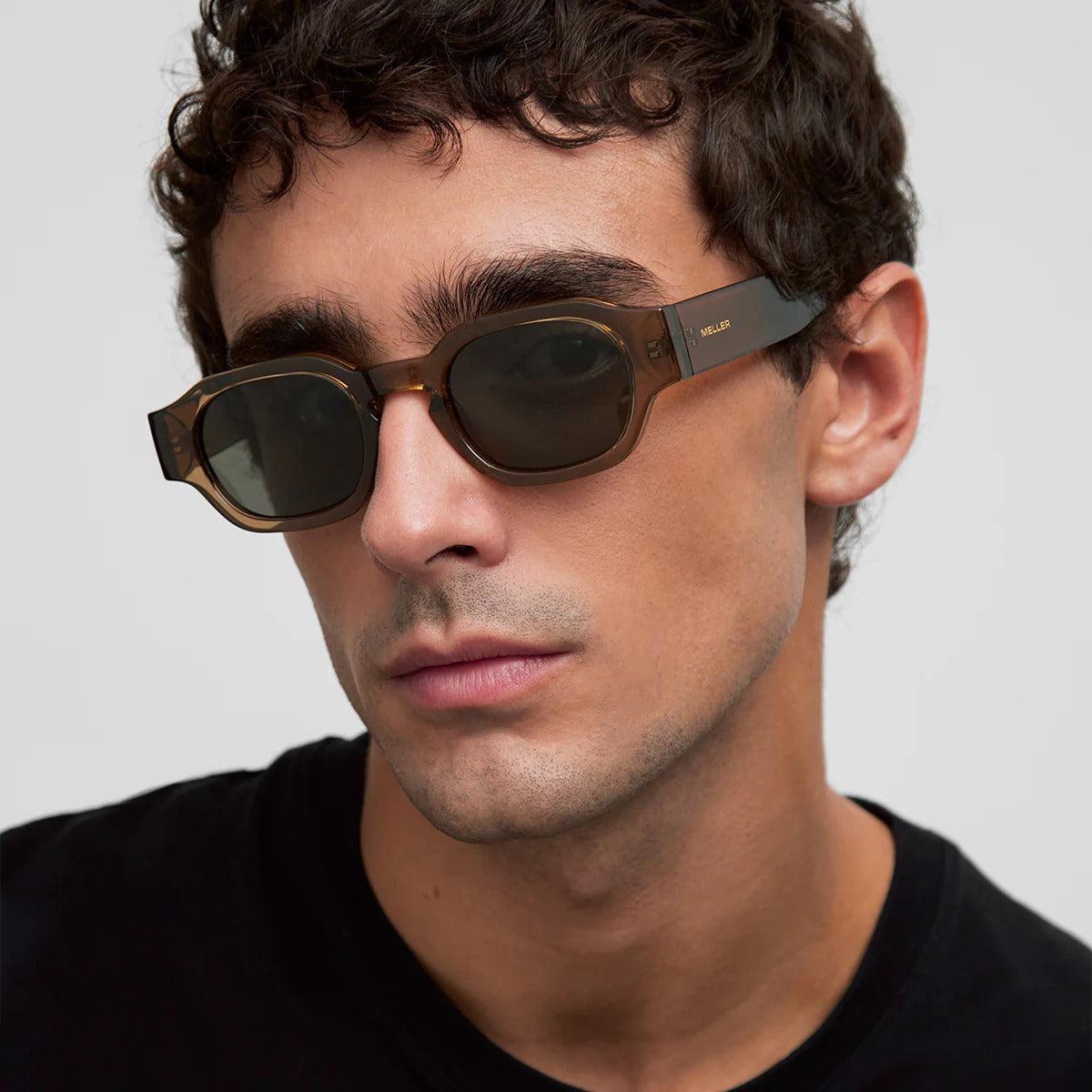 Lunettes De Soleil Chinua Greige - Olive