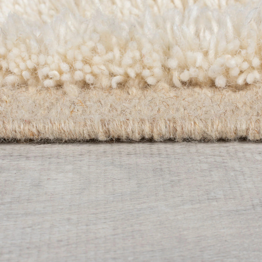 Greek Key - Tapis Shaggy En Laine