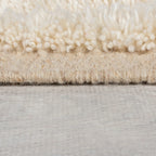 Greek Key - Tapis Shaggy En Laine