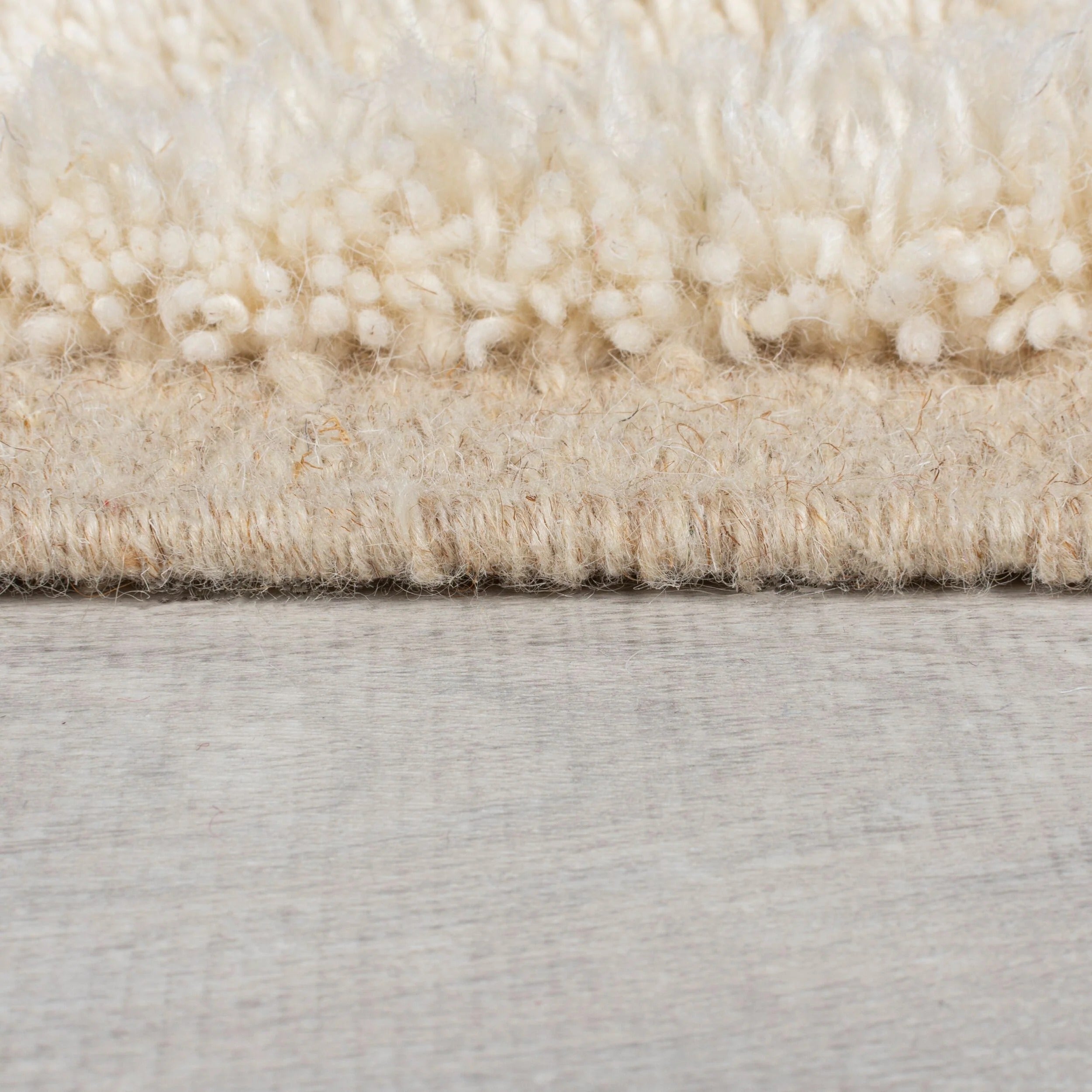 Greek Key - Tapis Shaggy En Laine