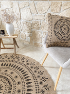 Nature - Tapis D'Intérieur/Extérieur - Polypropylène - Noir