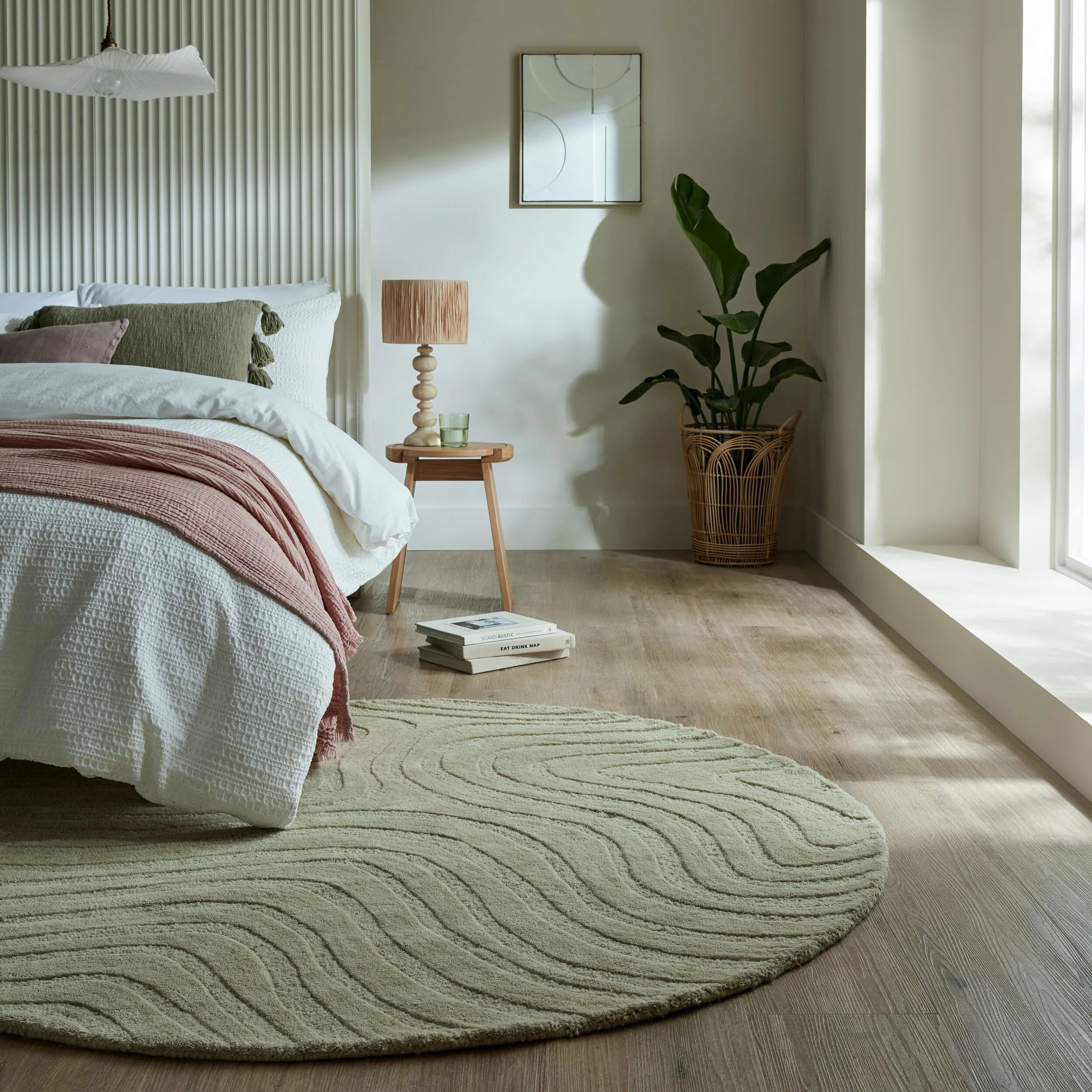 Mesmerise - Tapis En Laine Rond
