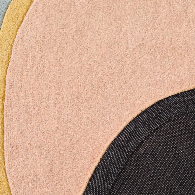 Rayon Tendre - Tapis D'Intérieur - Laine/Coton - Multi