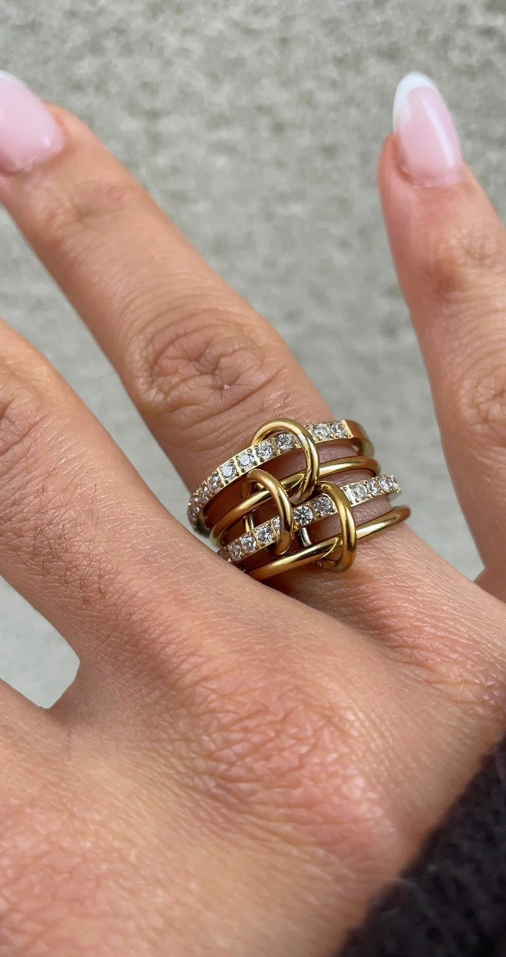Bague Double Couture