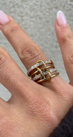 Bague Double Couture