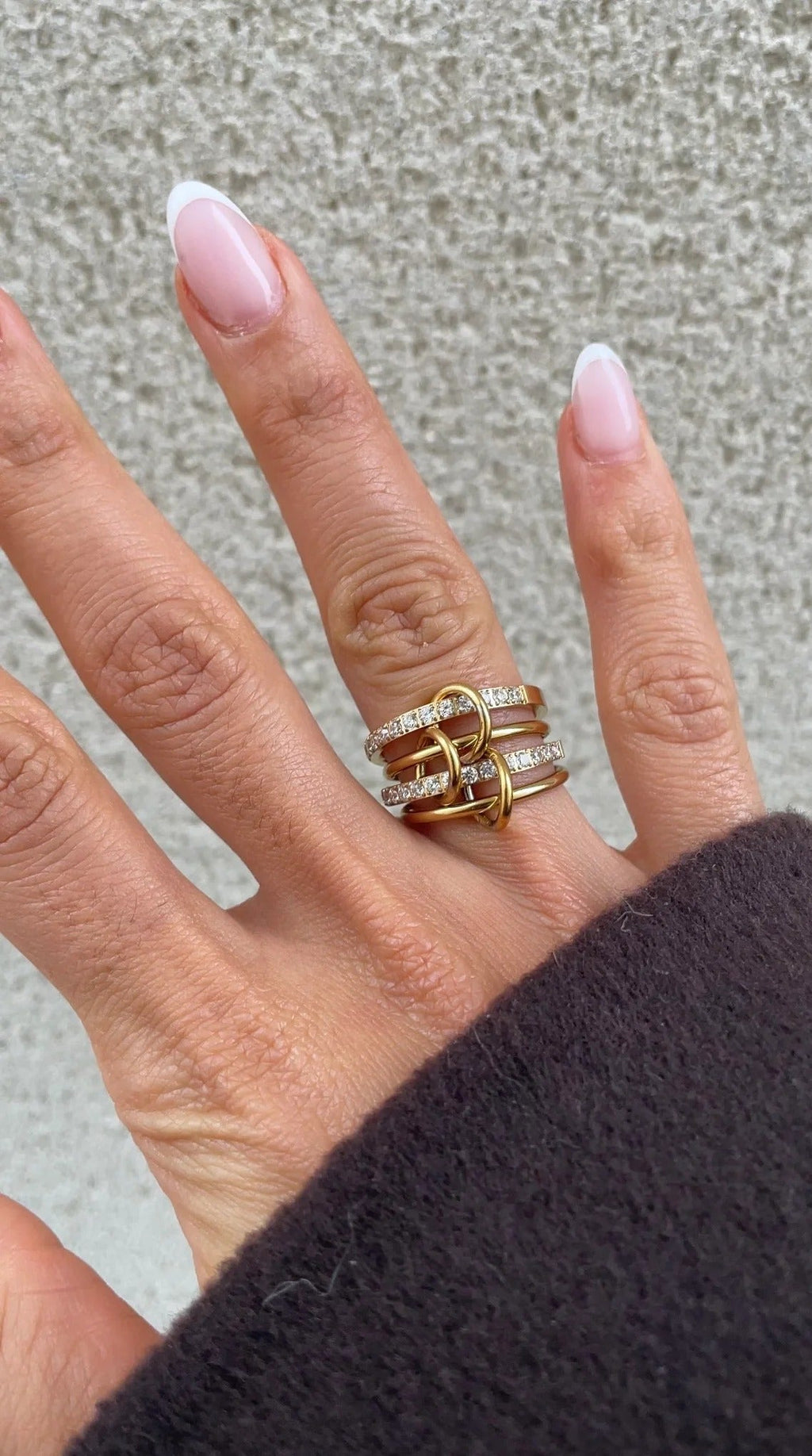 Bague Double Couture