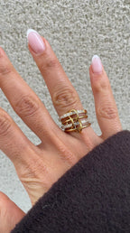 Bague Double Couture