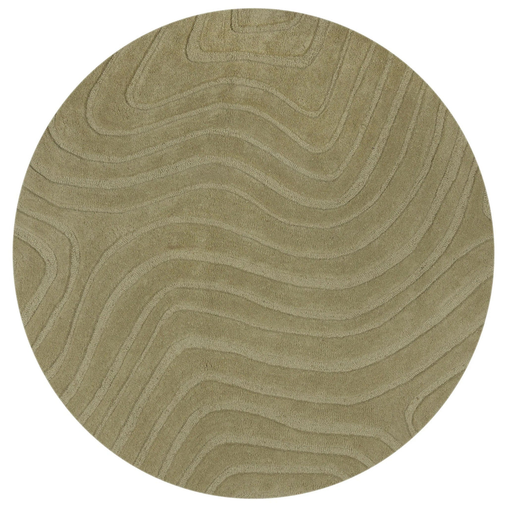 Mesmerise - Tapis En Laine Rond
