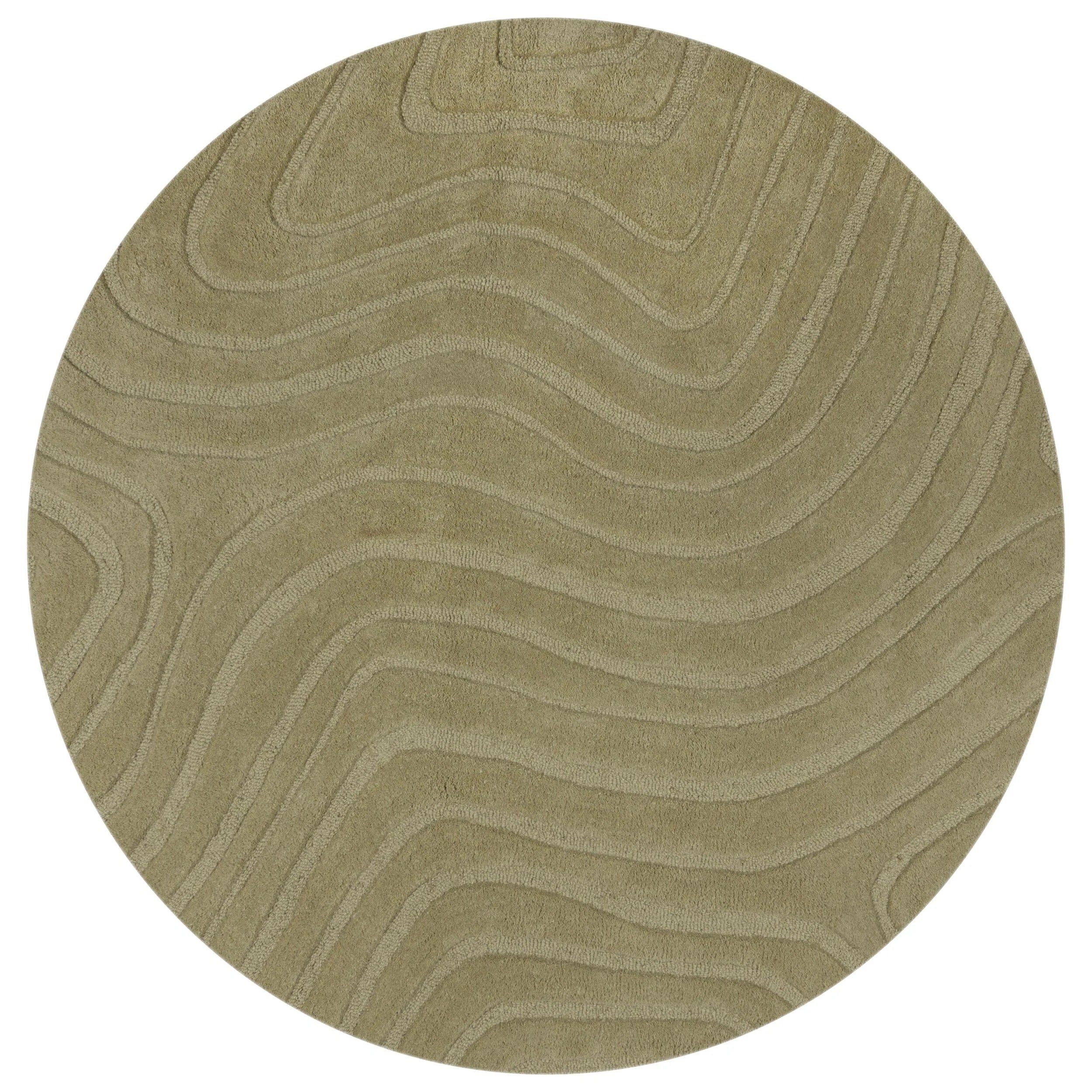 Mesmerise - Tapis En Laine Rond