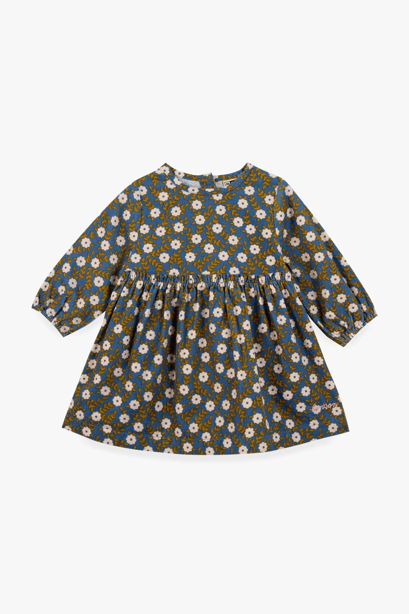 Robe - Dada Bleu Imprimé Fleuri